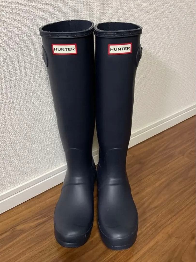 HUNTER オリジナルトールウェッジソール　ネイビー