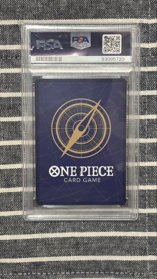 PSA10 中国限定 1周年 シリアル 赤ナミ ワンピースカードゲーム