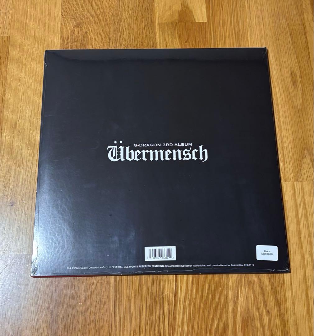 G-dragon Ubermensch レコード LP
