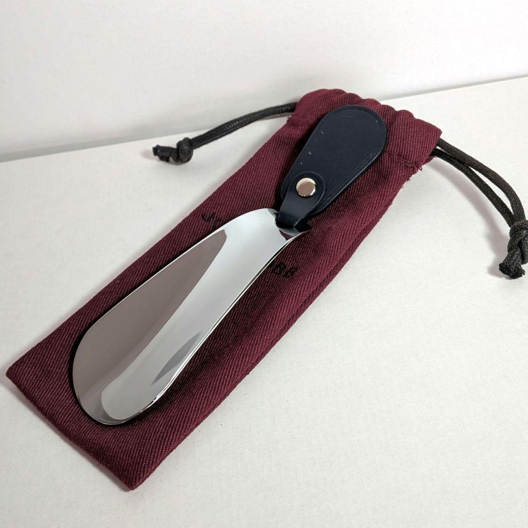 美品 ジョンロブ JOHN LOBB 靴べら トラベル シューホーン シルバー