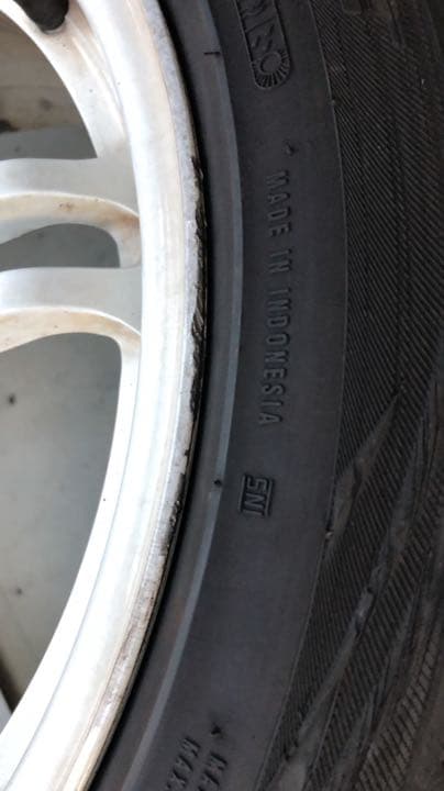 スパルコ鍛栄舎 16インチ 7J 4/100 +33 タイヤホイール４本セット