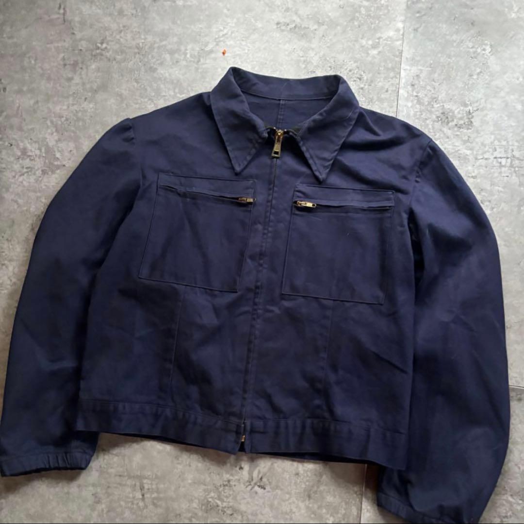 古着　70s〜80s イタリア　フライトジャケット　検索　短丈　ワークジャケット
