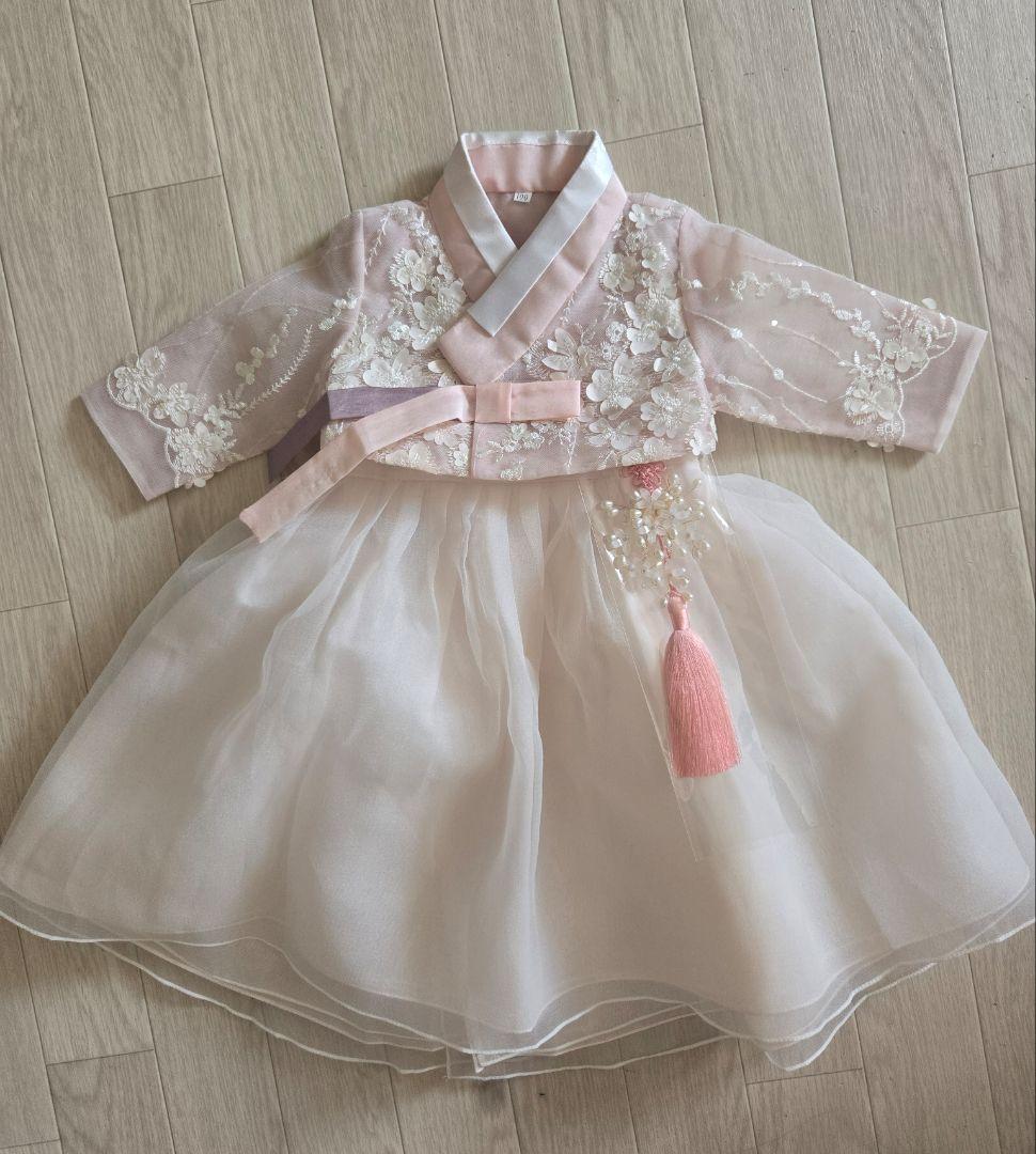 １００日祝い ベビードレス ベビー韓服、チマチョゴリ