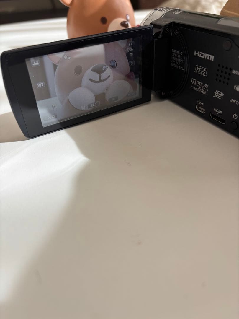 JVCケンウッド Everio GZ-EX380-B Wi-Fi 動作品