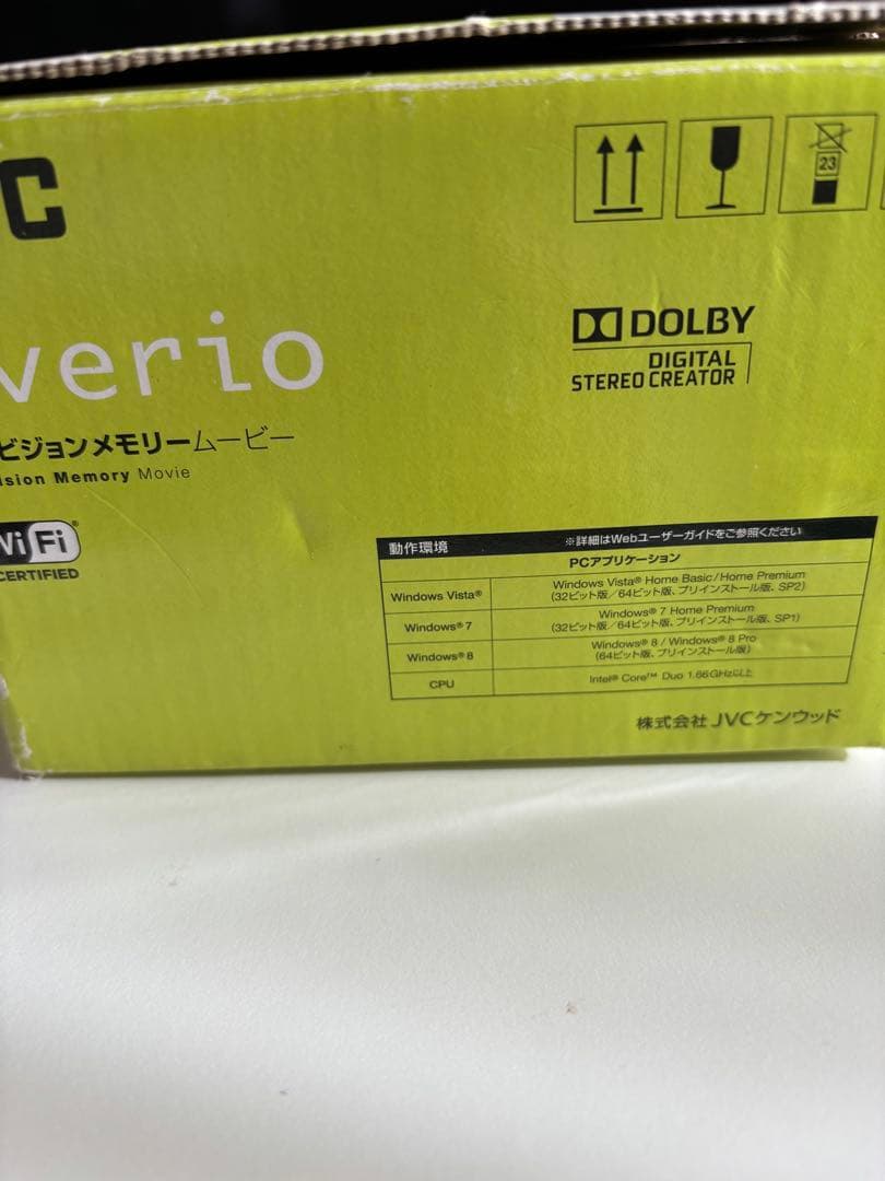 JVCケンウッド Everio GZ-EX380-B Wi-Fi 動作品