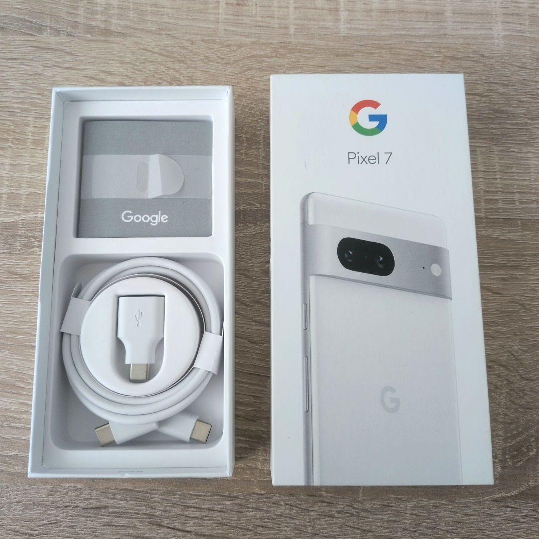 Pixel7 128GB ホワイト 本体 画面浮きあり
