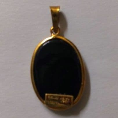 CAMEO ／カメオパンダ ペンダントトップK18刻印／ イタリア製／未使用