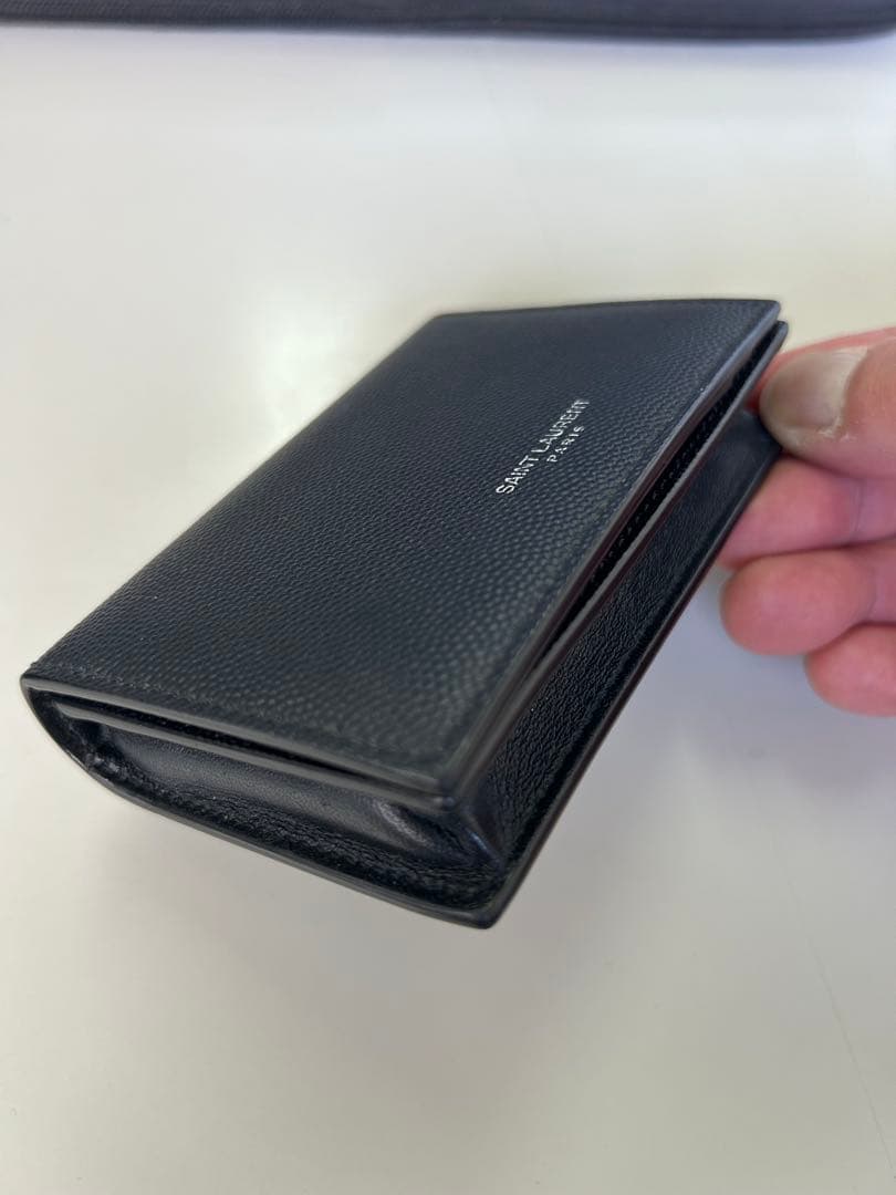 【最終値下げ】サンローラン(SAINT LAURENT)ブラック名刺入れ