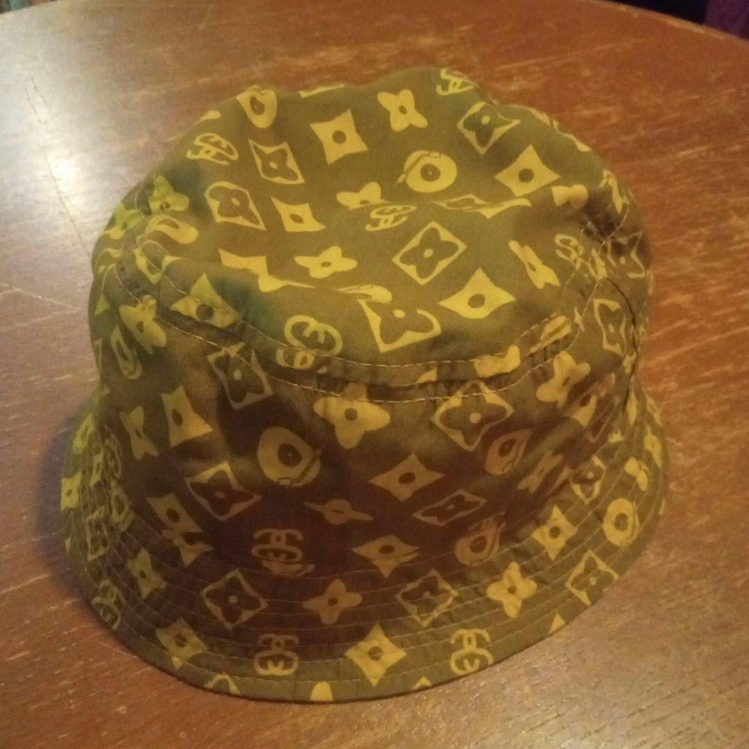 【価格交渉可】 90s STUSSYバケットハット ステューシー ルイ ヴィトン