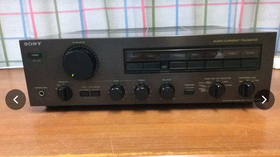 SONY TA-F333ES プリメインアンプ 248W (1)