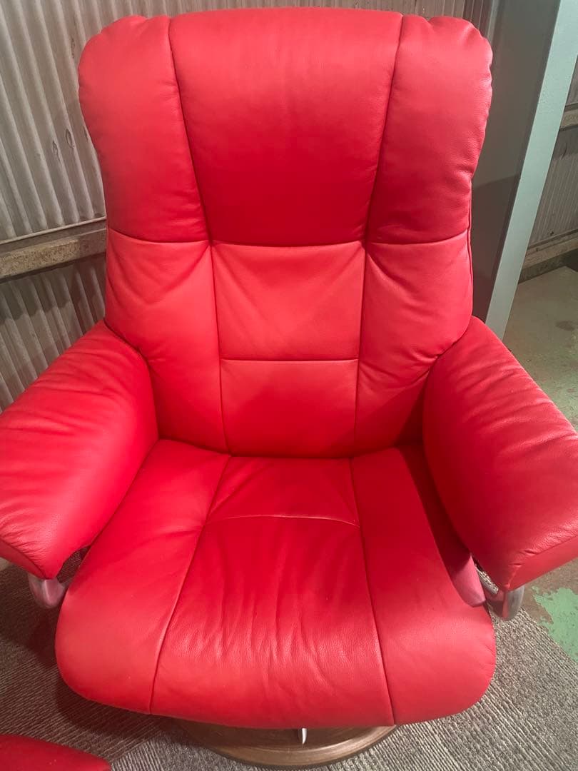 エコーネス　ストレスレスチェア　オットマン付き