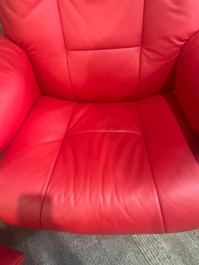 エコーネス　ストレスレスチェア　オットマン付き