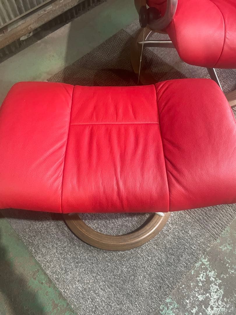 エコーネス　ストレスレスチェア　オットマン付き