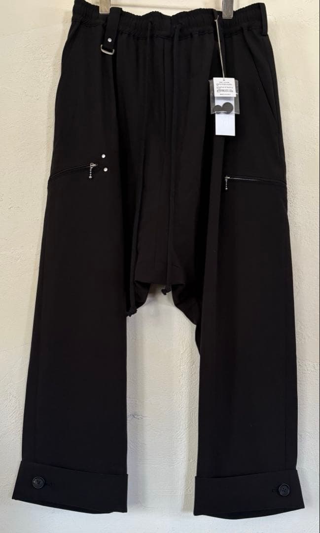 新品未使用　S'YTE サイト ヨウジヤマモト ブラックパンツ