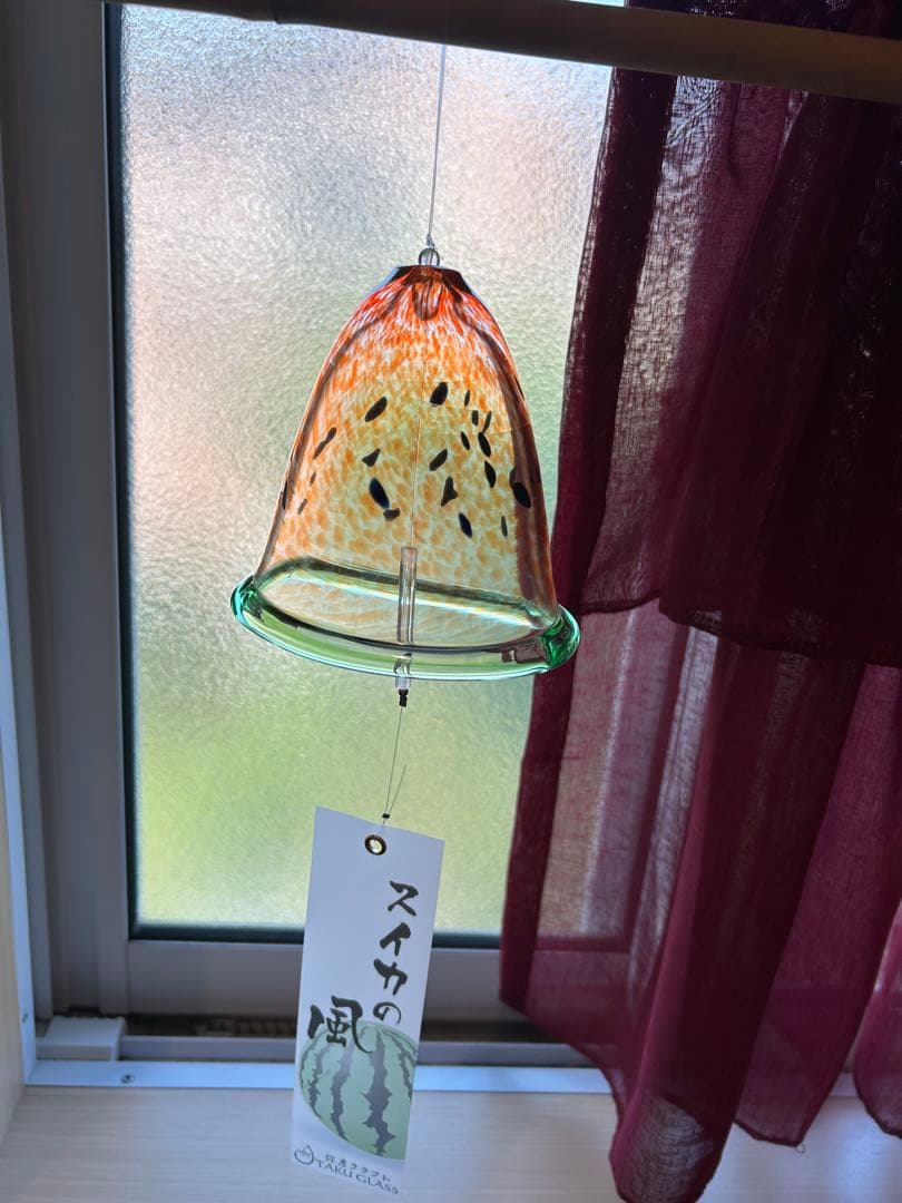 タクグラス　スイカ風鈴
