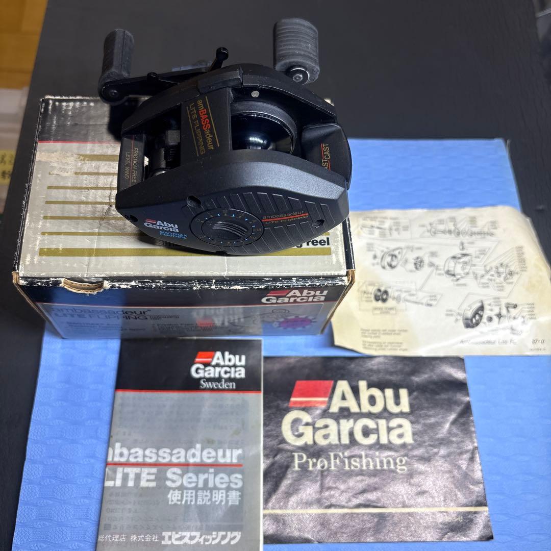 s*u様 アブガルシア　アンバサダー　ライト　フィリッピング　美品箱付　オールド