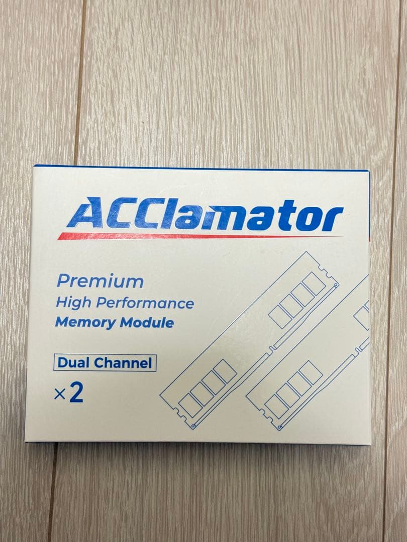 ACClamator DDR5 32GB-6000MHz (16GB×2枚 )