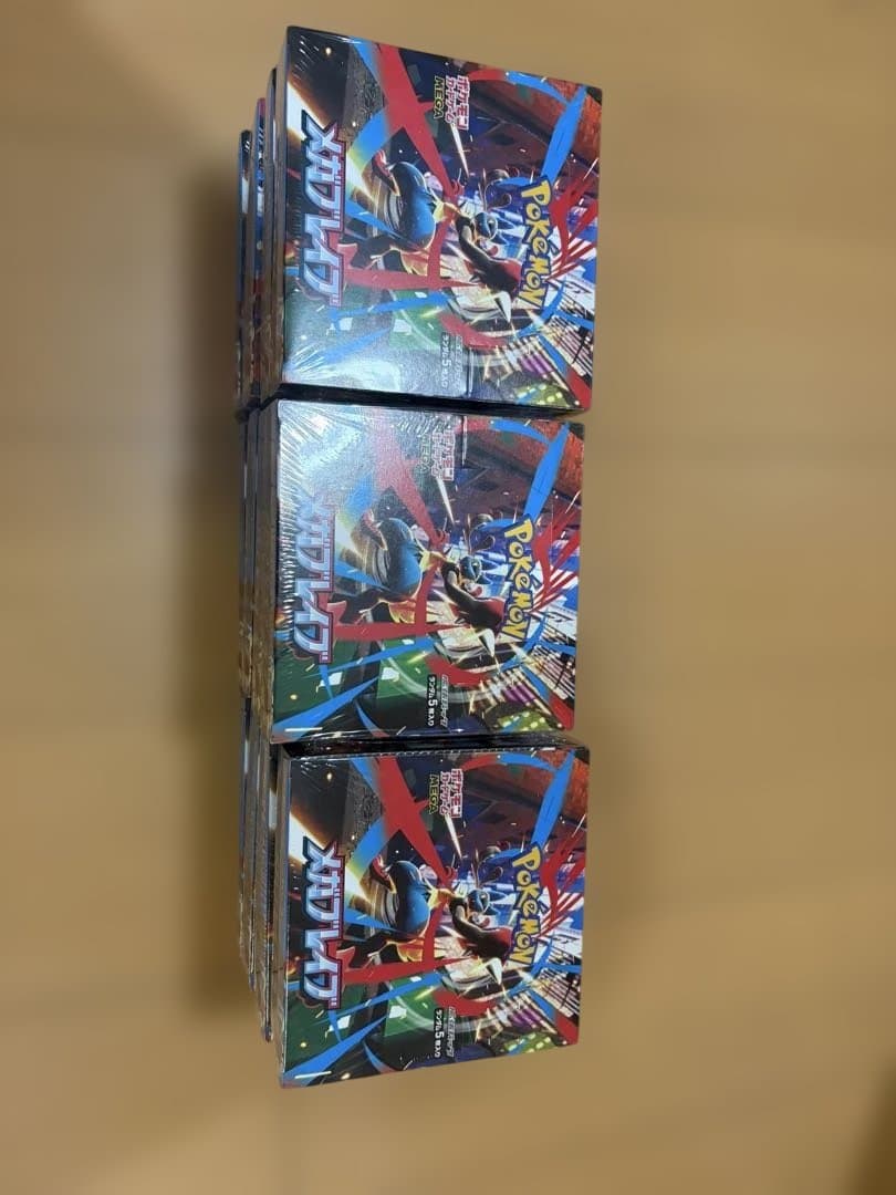 ポケモンカード　メガブレイブ　未開封　シュリンク付き12BOX