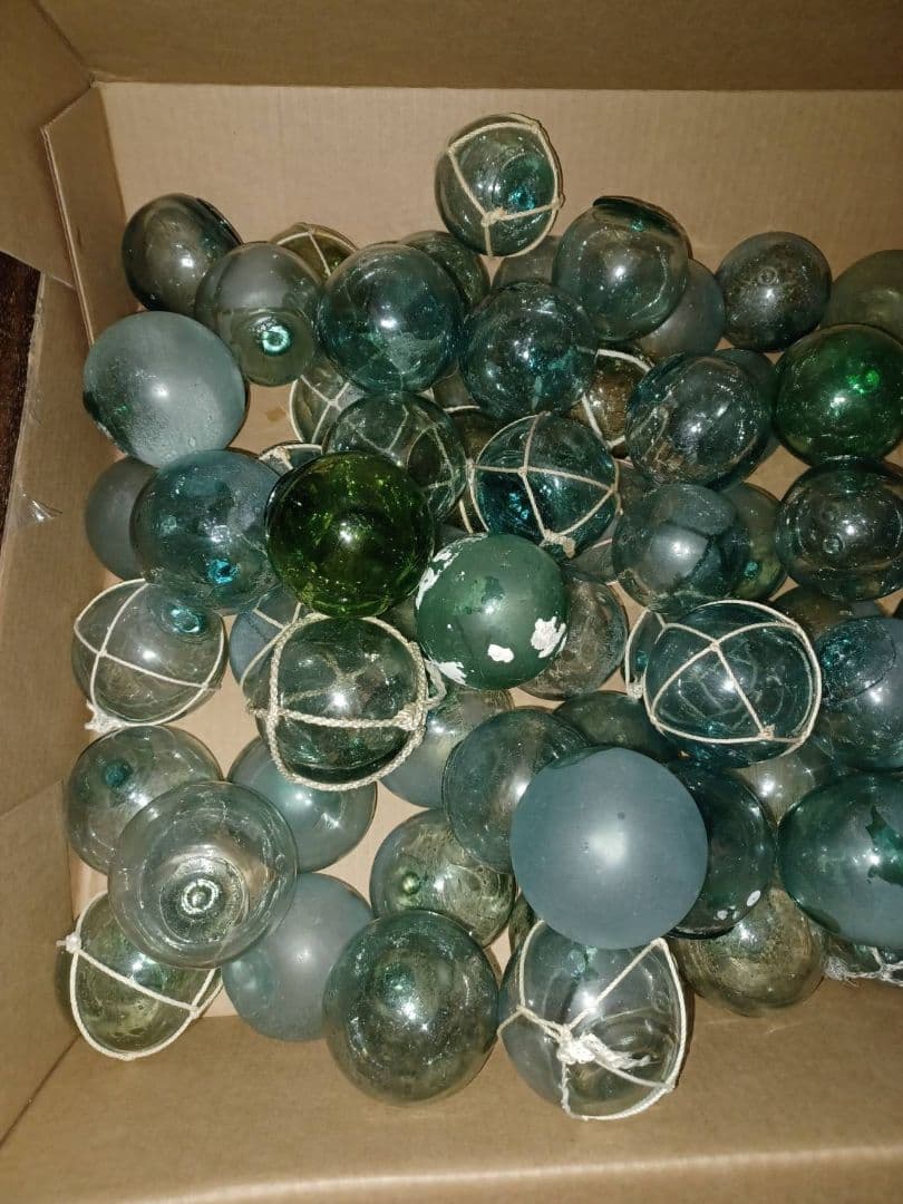 ガラス浮き玉　小玉⑫