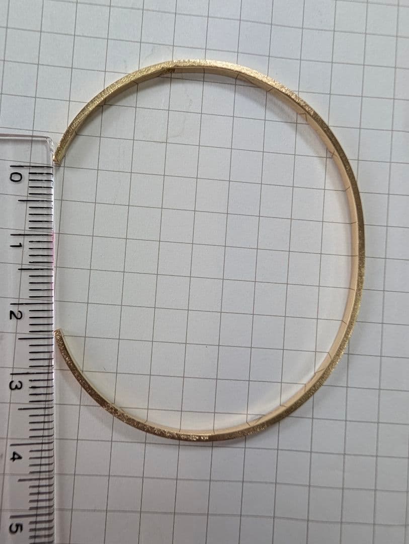 K18 バングル 4.2グラム