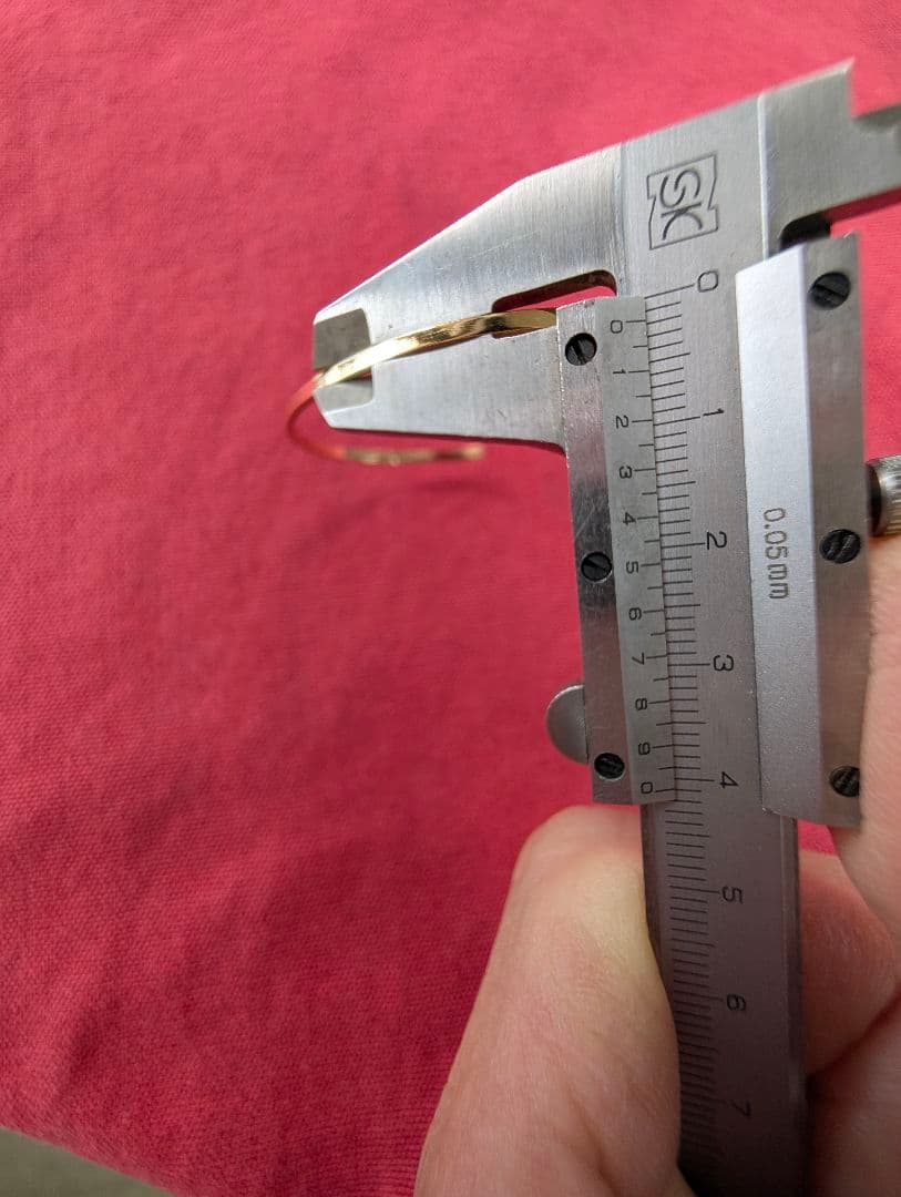 K18 バングル 4.2グラム