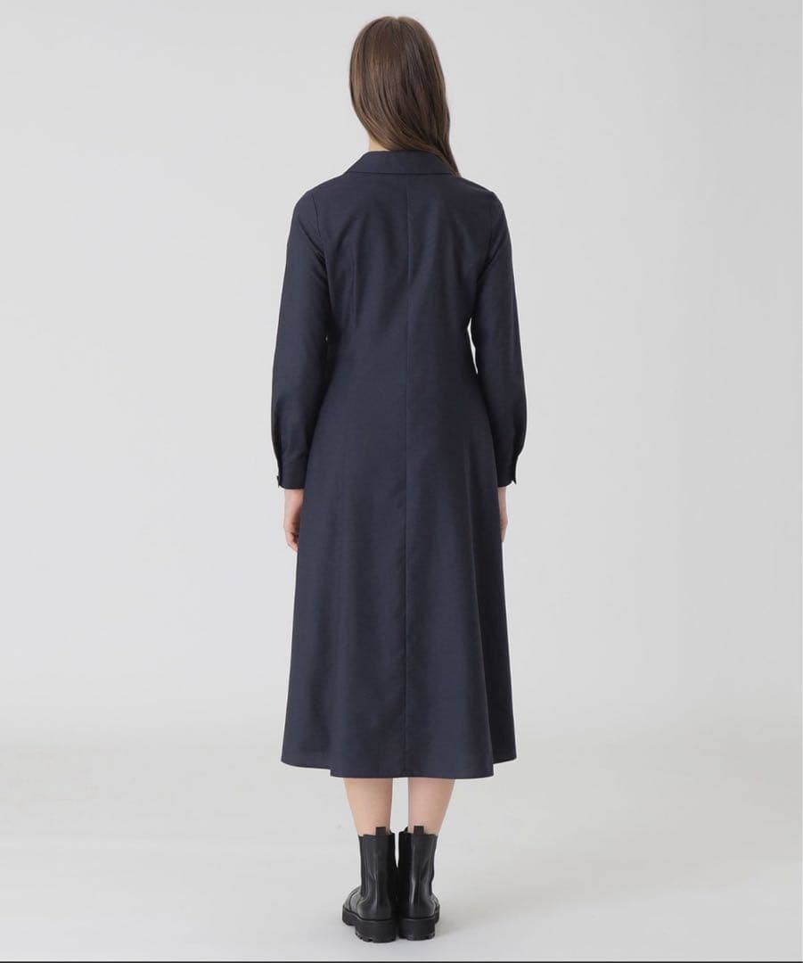 パーシャルクレストブリッジチェックドレス