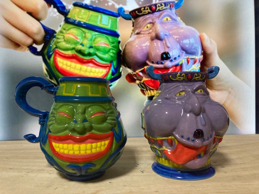 強欲な壺　貪欲な壺　マグカップセット