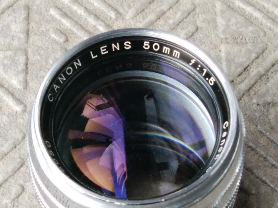 【カメラ】　Canon IV Sb + 50mm F1.5