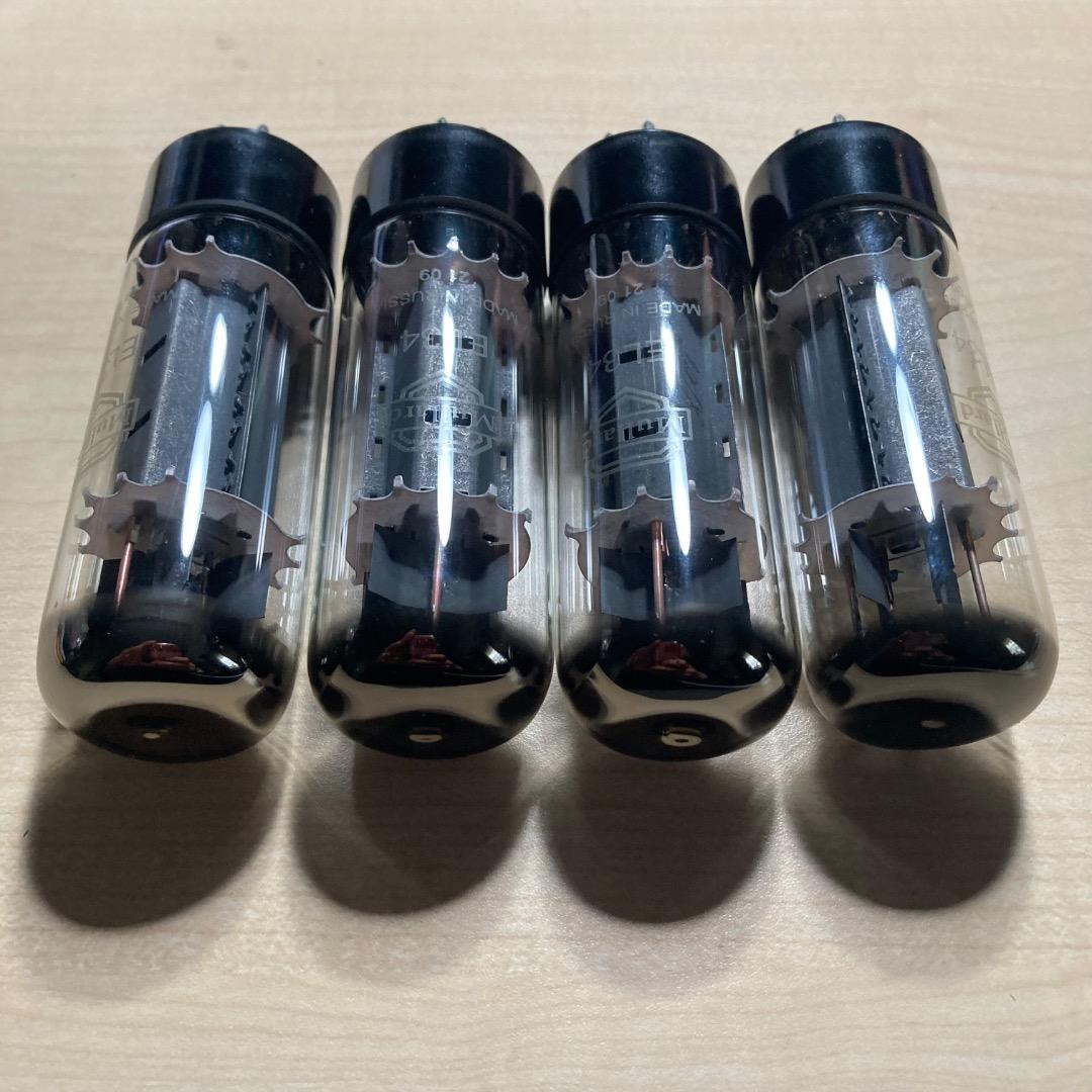 Mullard EL34 Made In Russia 未使用保管品 ４本マッチ