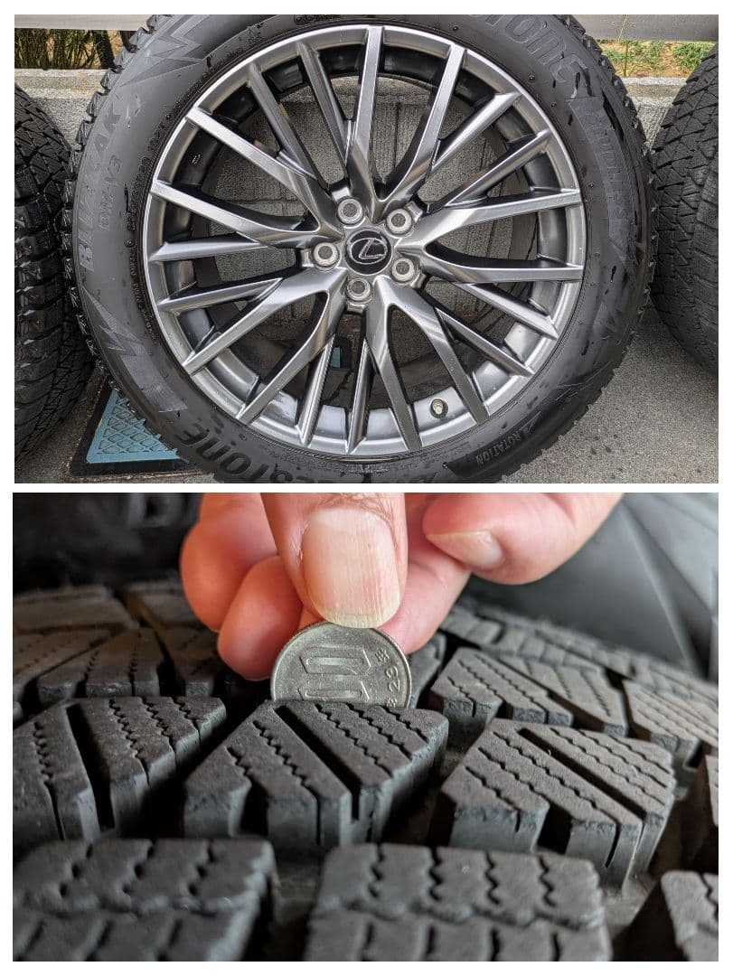 ☆330☆レクサスＲＸ 20インチ スタッドレスタイヤ・ホイールセット