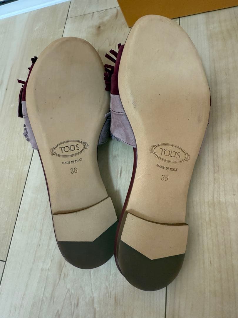 トッズ フラットミュール36