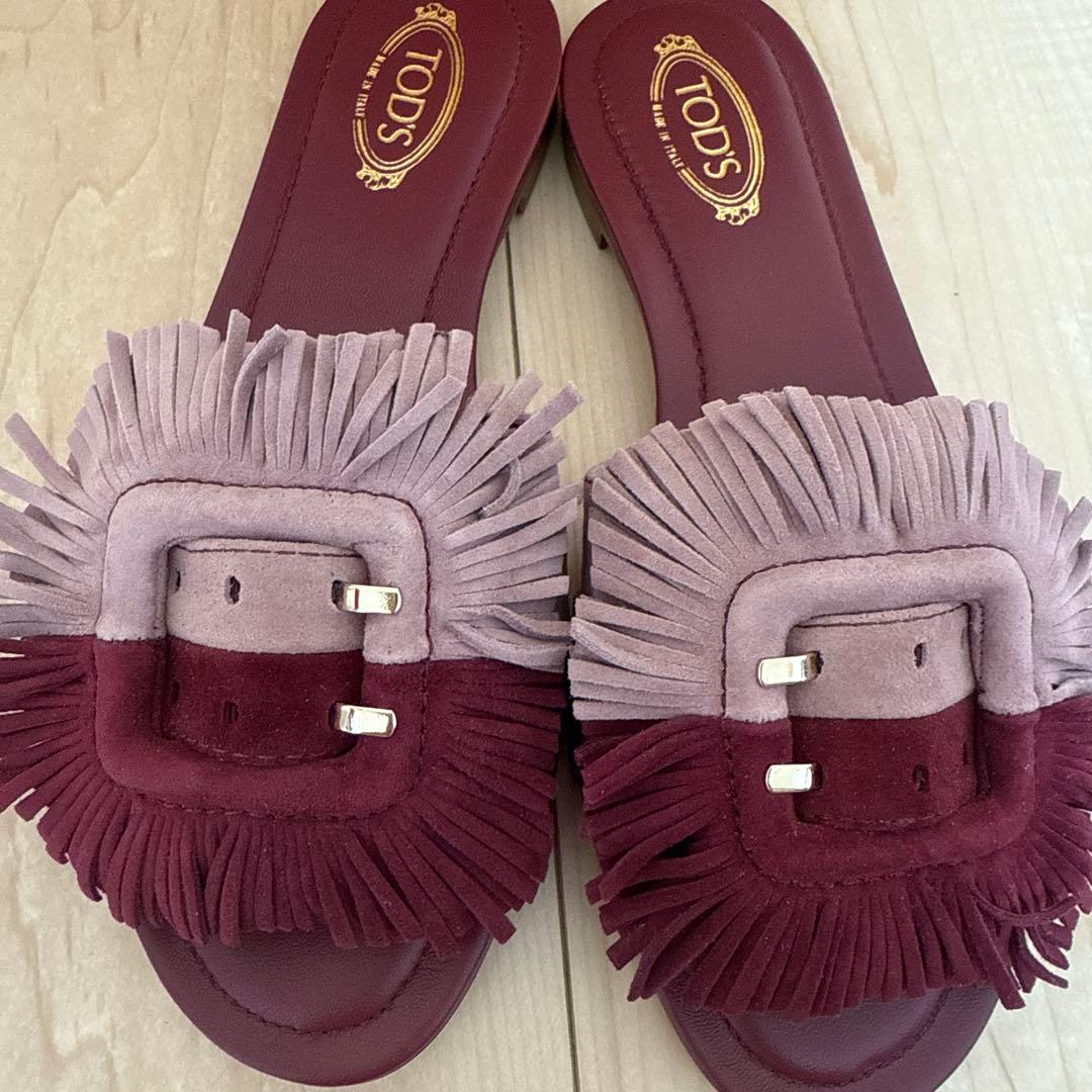 トッズ フラットミュール36