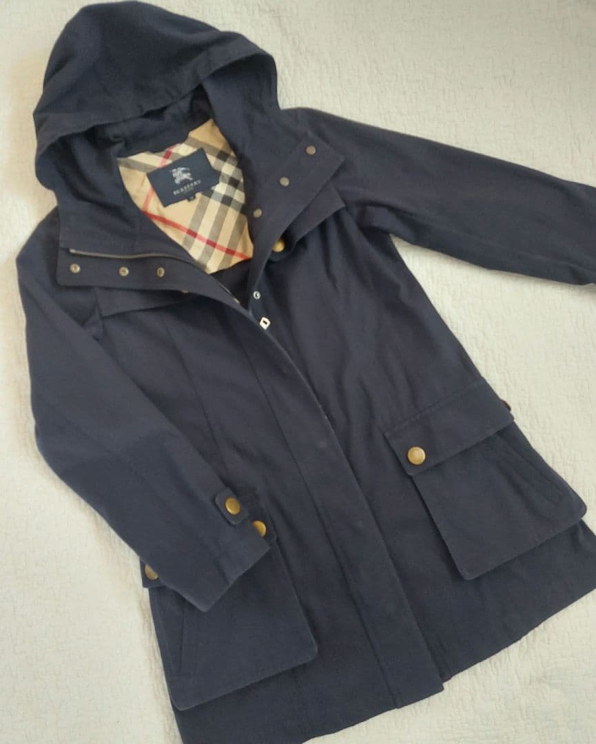 バーバリー　モッズコート　38