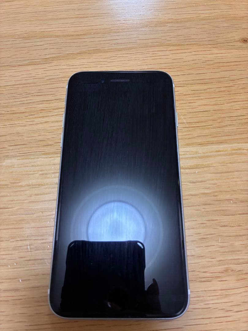 iPhone SE第2世代 64GB 白 ホームボタン故障 イヤホン未使用 箱有