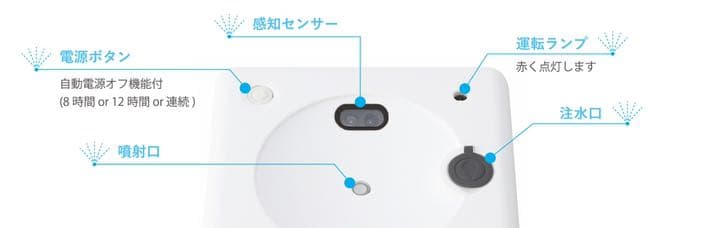【新品未使用】リキッドジェット　自動噴出消毒器【ホワイト】