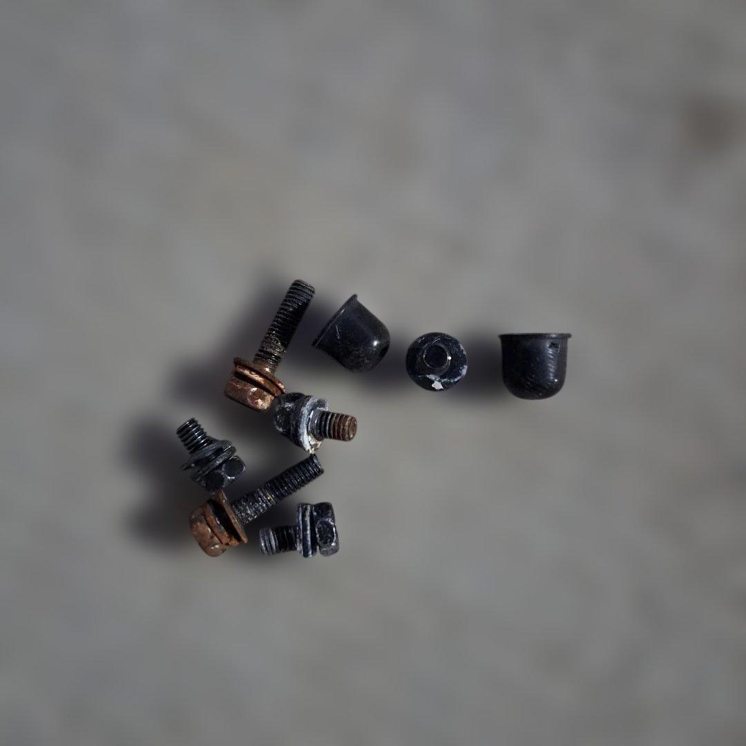 デリカD5 純正リアウィングホワイト前期