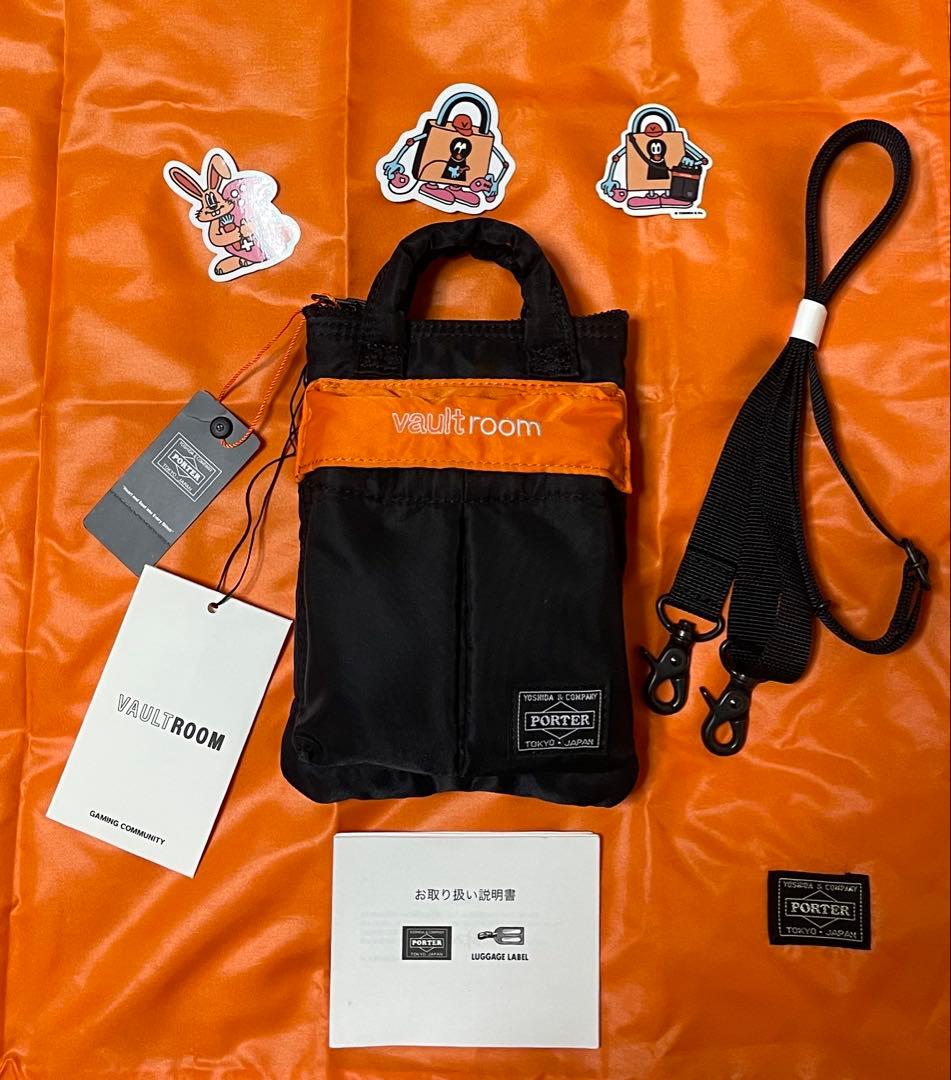 【未使用】Vaultroom × PORTERコラボ ゲーミングショルダーポーチ