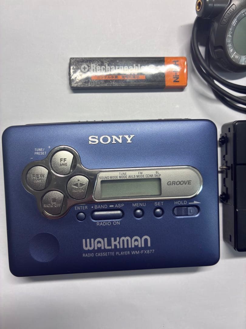 ［動作品］SONY WM-FX877 カセットプレーヤー
