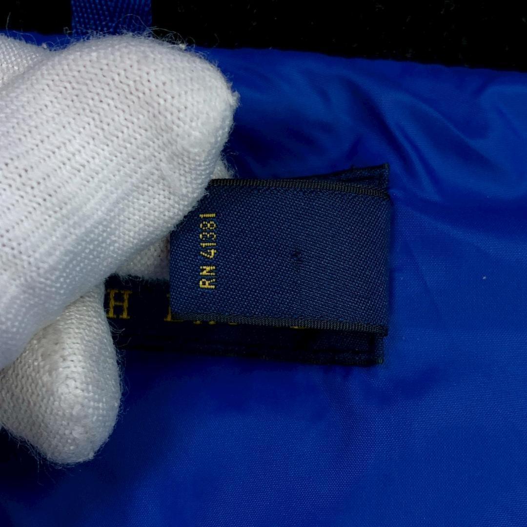 美品★ポロラルフローレン ダウンベスト ビッグポニー レッド L　E001