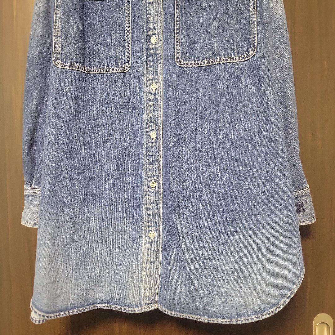 ウィムガゼット　【インフルエンサーコラボ】刺繍デニムシャツ