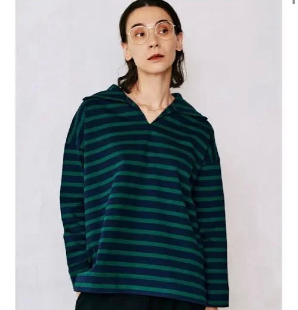 バスク天竺セーラープルオーバー