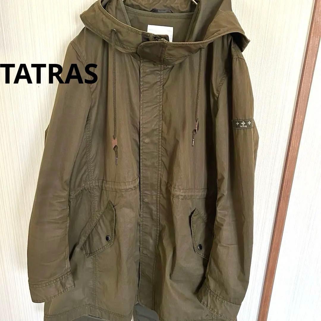 TATRAS タトラス LITTOモッズコート オリーブ ダウンライナーなし L