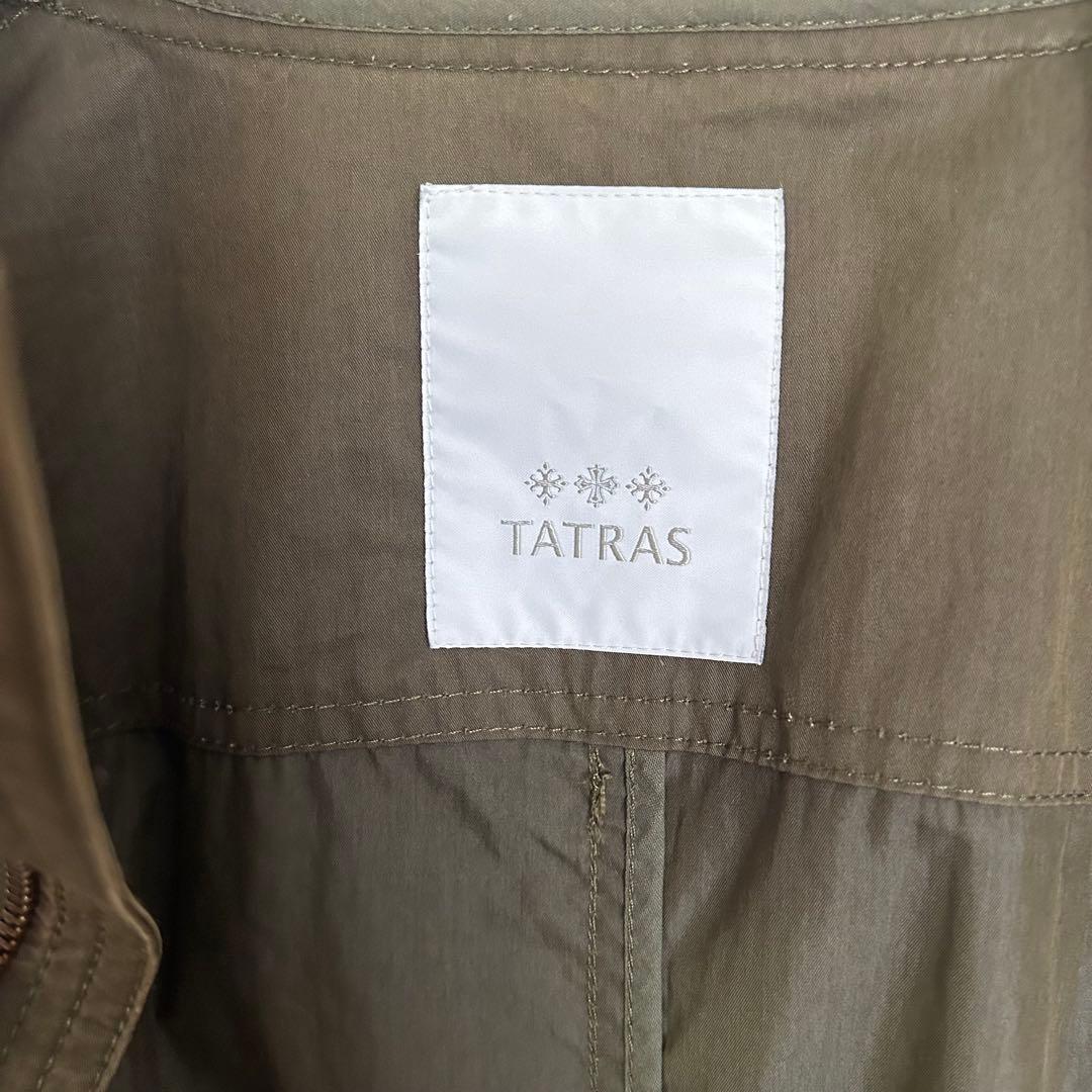 TATRAS タトラス LITTOモッズコート オリーブ ダウンライナーなし L