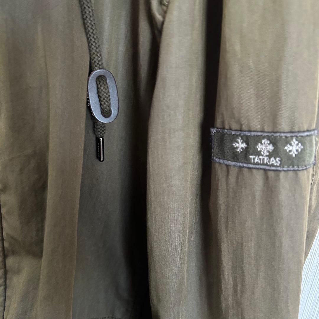 TATRAS タトラス LITTOモッズコート オリーブ ダウンライナーなし L