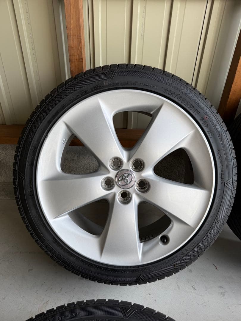 プリウス　30 ツーリング　純正　17インチ　ホイール　215 45 17