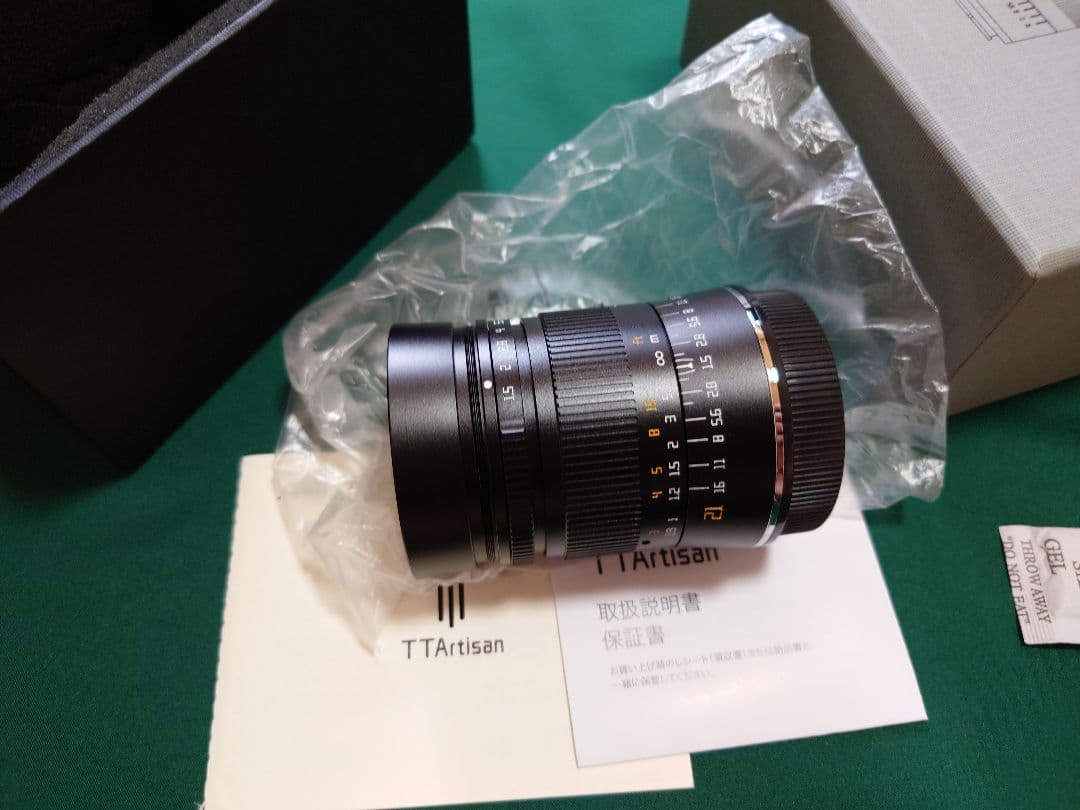 新品 TTArtisan 21mm f/1.5 Lマウント フルサイズ画角