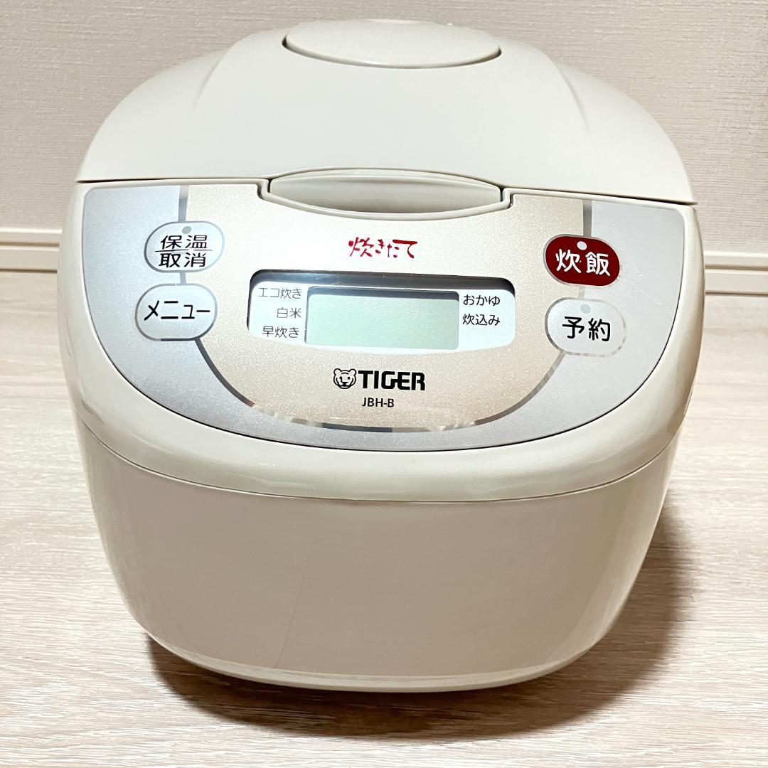 TIGER 炊飯器 JBG-B180 アーバンホワイト 1.8L 1升炊き 美品