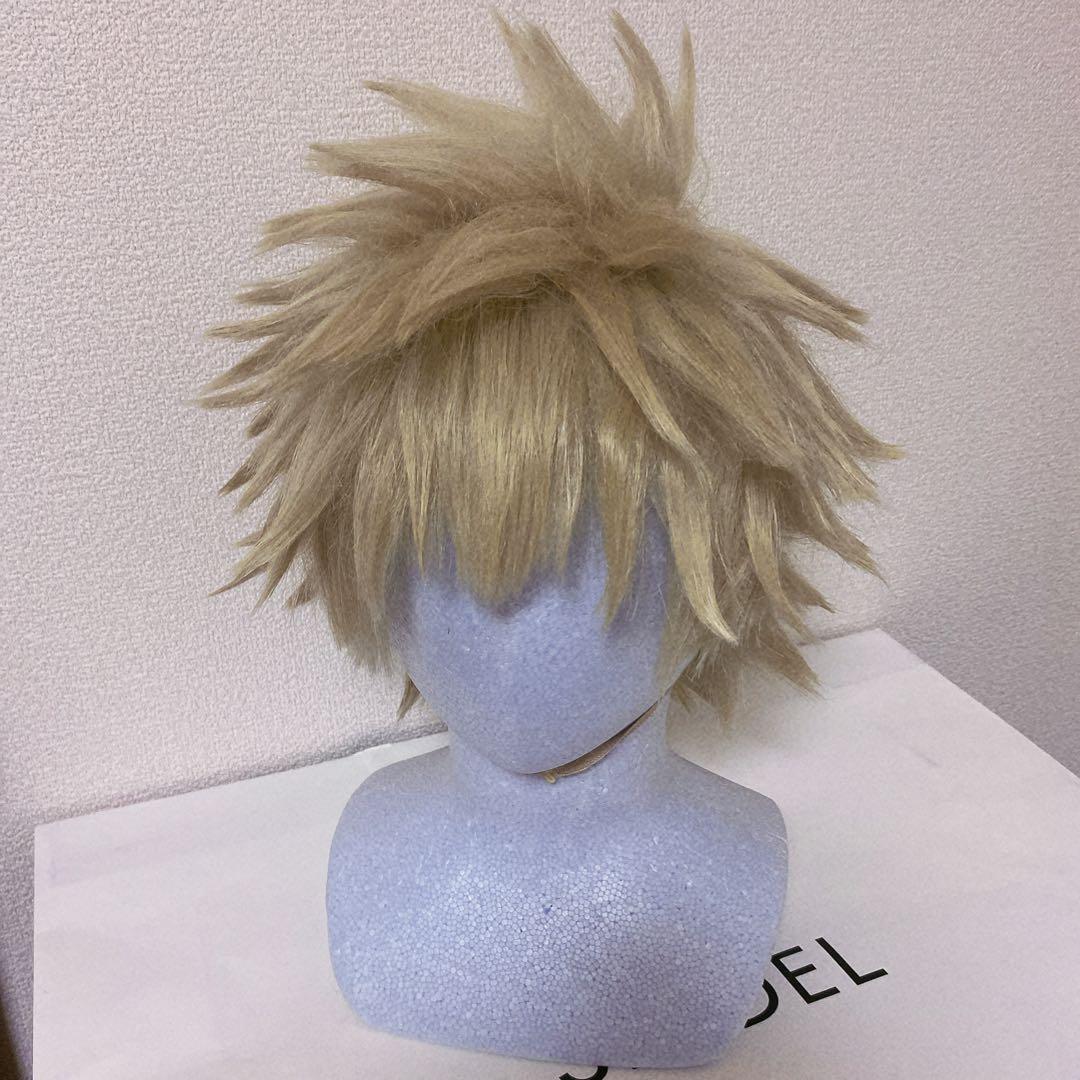 【匿名発送】僕のヒーローアカデミア　爆豪勝己　コスプレ　ウィッグ