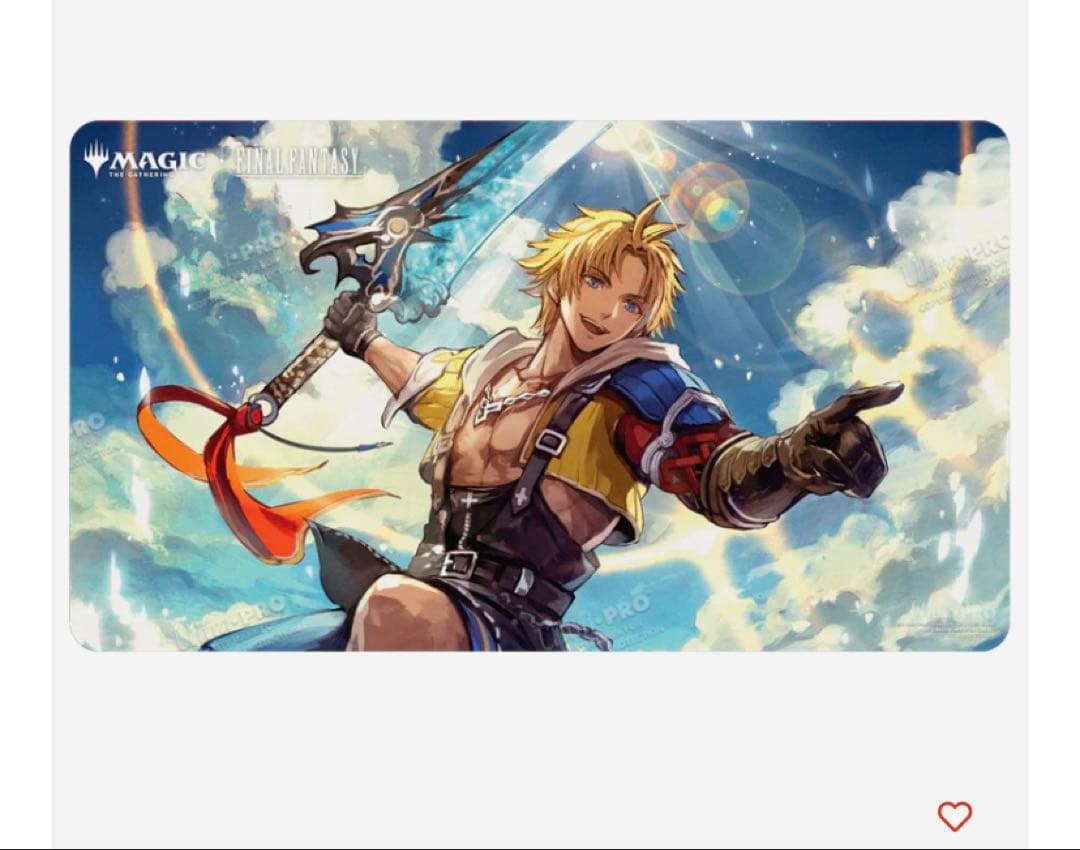 FF10 ティーダ　プレイマット　FF MTG