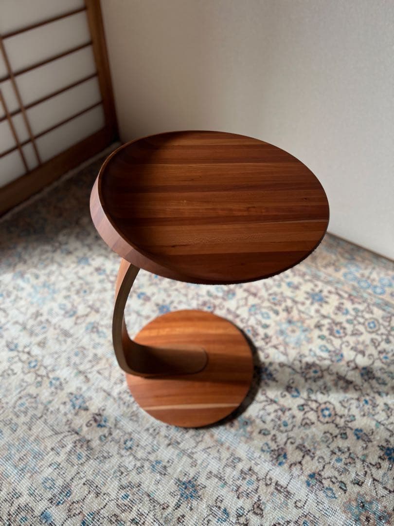 カリモク TU0107 サイドテーブル ウォールナット 家具